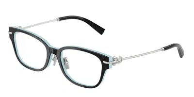 Tiffany & Co Tf2262f Asian Fit Women's Glasses, Black, Size 52 In Multi