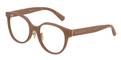 Tiffany & Co Tf2264d Vestibilità Orientale 8423 Occhiali Da Vista Marroni Per Donna (solo Montatura) In Brown