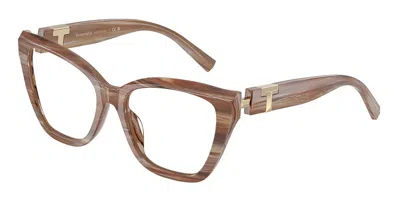 Tiffany & Co Tf2271 8435 Occhiali Da Vista Marroni Per Donna (solo Montatura)