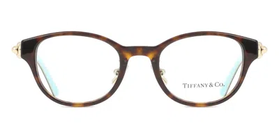 Tiffany & Co Tf2273d Vestibilità Orientale 8015 Occhiali Da Vista Tartarugatishell Per Donna (solo Montatura) In Brown