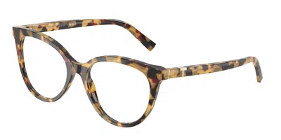 Tiffany & Co Tf2277 8064 Women's Glasses Tortoiseshell Size 51 - Free Lenses - Blue Light Block Available In Brown