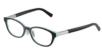 Tiffany & Co Tf2280d Vestibilità Orientale 8055 Occhiali Da Vista Neri Per Donna (solo Montatura) In Multi