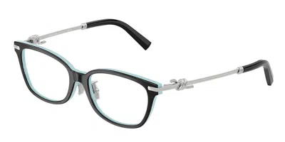 Tiffany & Co Tf2281f Asian Fit 8055 Women's Glasses Black Size 51 - Free Lenses - Blue Light Block Available In Multi