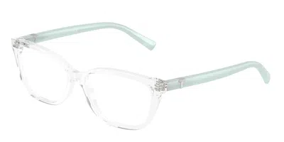 Tiffany & Co Tf2282f Asian Fit 8047 Women's Glasses Clear Size 53 - Free Lenses - Blue Light Block Available In Transparent