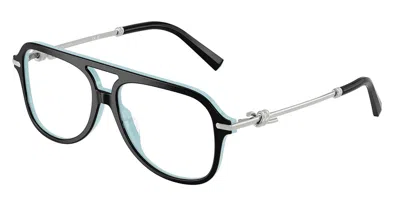Tiffany & Co Tf2283 8055 Women's Glasses Black Size 54 - Free Lenses - Blue Light Block Available In Neutral