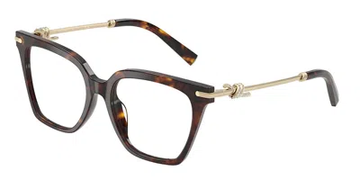 Tiffany & Co Tf2284b 8015 Occhiali Da Vista Tartarugatishell Per Donna (solo Montatura) In Brown