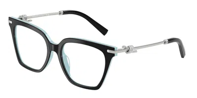 Tiffany & Co Tf2284b 8055 Occhiali Da Vista Neri Per Donna (solo Montatura) In Multi