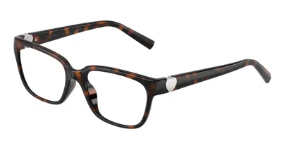 Tiffany & Co Tf2286d Asian Fit 8015 Women's Glasses Tortoiseshell Size 52 - Free Lenses - Blue Light Block Availa In Brown