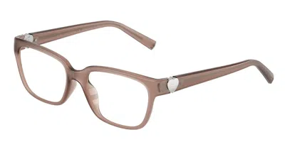 Tiffany & Co Tf2286d Asian Fit 8449 Women's Glasses Brown Size 52 - Free Lenses - Blue Light Block Available In Neutral