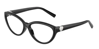 Tiffany & Co Tf2287u 8001 Women's Glasses Black Size 53 - Free Lenses - Blue Light Block Available