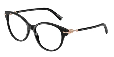 Tiffany & Co Tf2289 8001 Women's Glasses Black Size 53 - Free Lenses - Blue Light Block Available