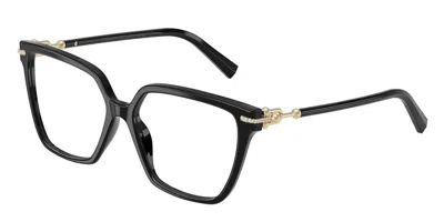 Tiffany & Co Tf2290bu 8001 Women's Glasses Black Size 55 - Free Lenses - Blue Light Block Available