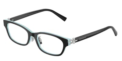 Tiffany & Co Tf2291d Asian Fit 8055 Women's Glasses Black Size 53 - Free Lenses - Blue Light Block Available In Multi
