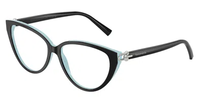 Tiffany & Co Tf2292 8055 Women's Glasses Black Size 55 - Free Lenses - Blue Light Block Available