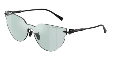Tiffany & Co Tf3097td Vestibilità Orientale 62069c Occhiali Da Sole Neri Per Donna In Blue