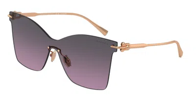 Tiffany & Co Tf3103k 62144q Women's Sunglasses Gold Size 143 In Purple