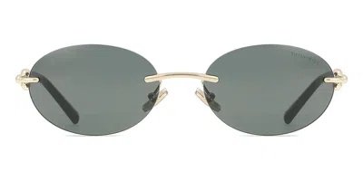 Tiffany & Co Tf3104d Asian Fit 6216s4 Women's Sunglasses Gold Size 56