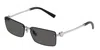 Tiffany & Co . 60mm Rectangular Sunglasses In Black