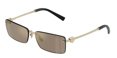 Tiffany & Co Tf3108b 60215a Men's Sunglasses Gold Size 60