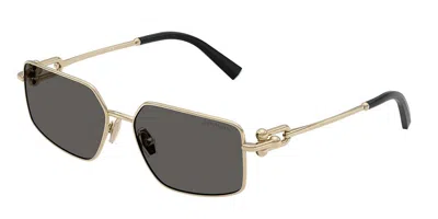 Tiffany & Co Tf3111 6021s4 Men's Sunglasses Gold Size 58