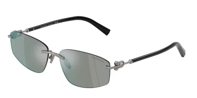 Tiffany & Co Tf3114 600325 Men's Sunglasses Gunmetal Size 59 In Multi