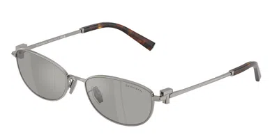 Tiffany & Co Tf3115 60036g Occhiali Da Sole Gunmetal Per Uomo In Gray