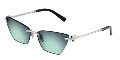 Tiffany & Co Tf3120 60019s Women's Sunglasses Silver Size 61
