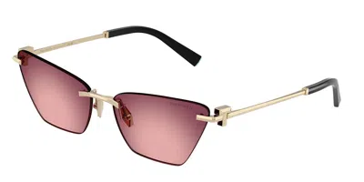Tiffany & Co Tf3120 62428h Women's Sunglasses Gold Size 61 In Multi