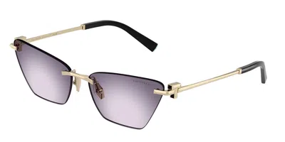 Tiffany & Co Tf3120 62438h Women's Sunglasses Gold Size 61 In Green