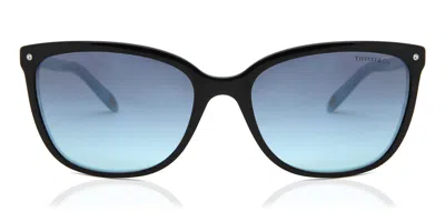 Tiffany & Co Tf4105hb 81939s Women's Sunglasses Black Size 55 In Metallic