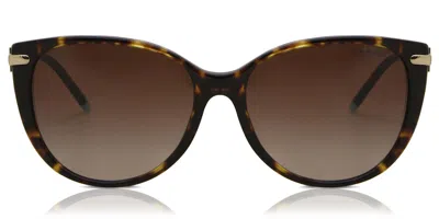 Tiffany & Co Tf4178 80153b Women's Sunglasses Tortoiseshell Size 57 In Brown