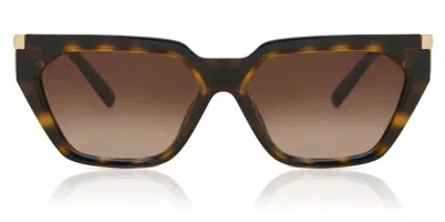Tiffany & Co Tf4205u 80153b Women's Sunglasses Tortoiseshell Size 56 In Brown