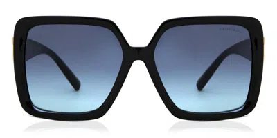 Tiffany & Co Tf4206u 80019s Women's Sunglasses Black Size 58 In Blue