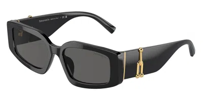 Tiffany & Co Tf4208u 8001s4 Occhiali Da Sole Neri Per Donna In Black