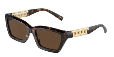 Tiffany & Co Tf4213 80153g Women's Sunglasses Tortoiseshell Size 54 In Brown