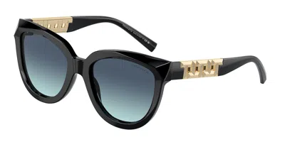 Tiffany & Co Tf4215 83429s Women's Sunglasses Black Size 53