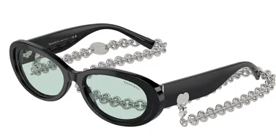 Tiffany & Co Tf4221 8001d9 Women's Sunglasses Black Size 54 In Multi