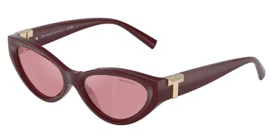 Tiffany & Co Tf4225u 838930 Women's Sunglasses Red Size 54 In Burgundy
