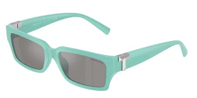 Tiffany & Co Tf4226u 83886g Men's Sunglasses Blue Size 56 In Brown