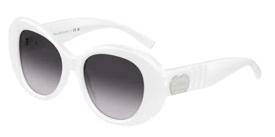 Tiffany & Co Tf4228f Asian Fit 84263c Women's Sunglasses White Size 52