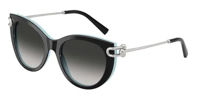 Tiffany & Co Tf4232 80553c Occhiali Da Sole Neri Per Donna In Black