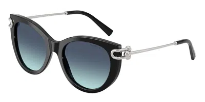 Tiffany & Co Tf4232 83429s Women's Sunglasses Black Size 53