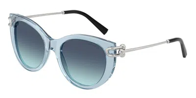 Tiffany & Co Tf4232 84389s Occhiali Da Sole Blu Per Donna In Blue