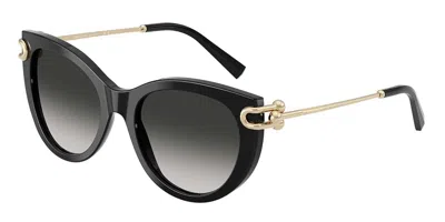 Tiffany & Co Tf4232f Asian Fit 80013c Women's Sunglasses Black Size 53