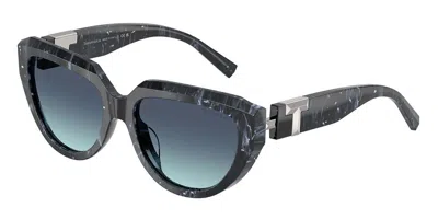 Tiffany & Co Tf4238u 84349s Women's Sunglasses Black Size 55