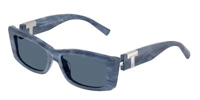 Tiffany & Co Tf4240u 843280 Occhiali Da Sole Blu Per Donna In Blue