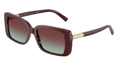 Tiffany & Co Tf4249 8389v5 Occhiali Da Sole Borgogna Per Donna In Burgundy