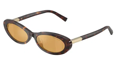 Tiffany & Co Tf4250 801574 Occhiali Da Sole Tartarugatishell Per Donna In Brown