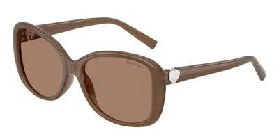 Tiffany & Co Tf4257u 845973 Women's Sunglasses Brown Size 56