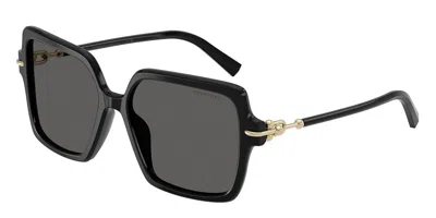 Tiffany & Co Tf4260u 8001s4 Women's Sunglasses Black Size 57